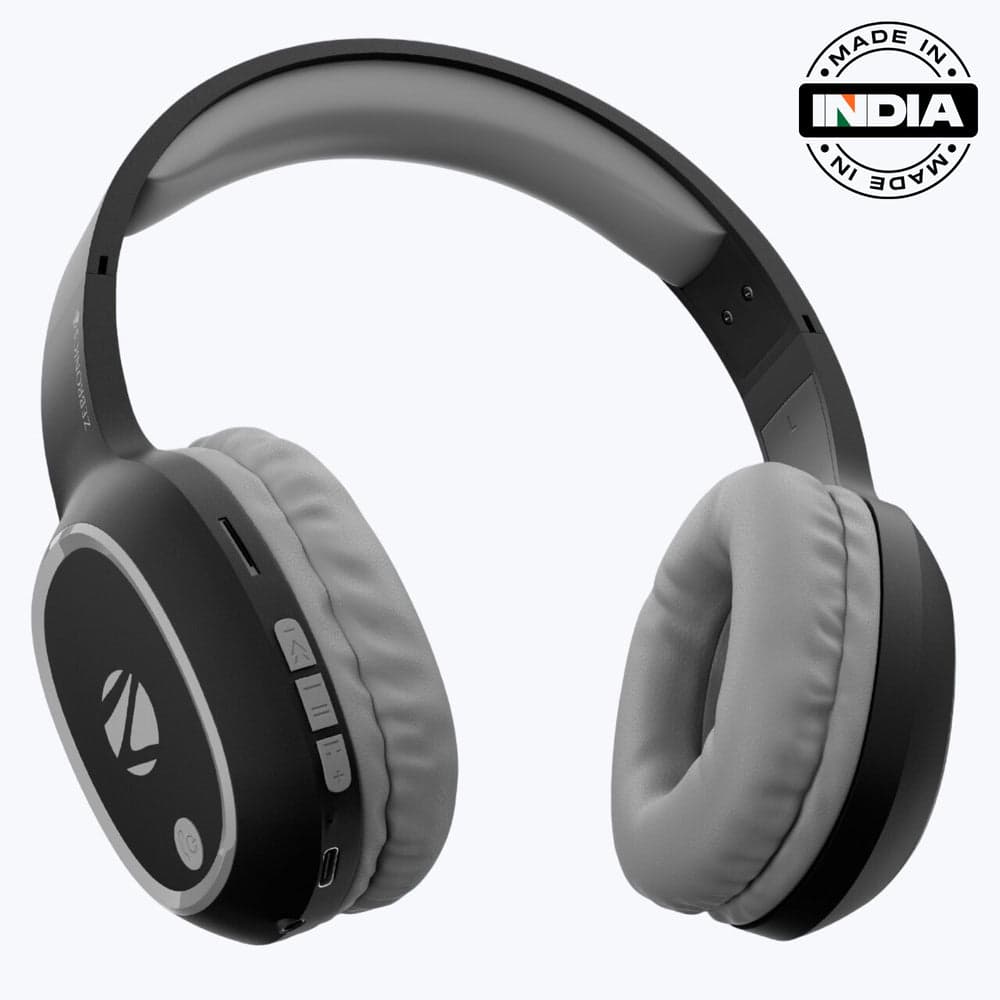 Zebronics Zeb Thunder Wireless Over-Ear Headphones