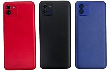 Back Panel for Samsung Galaxy A03 Red