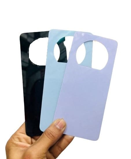 Back Panel Glass for Lava Blaze 2 (5G) Glass Blue