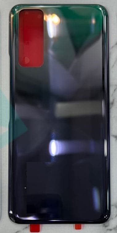Back Panel Glass for Vivo Y72 5G Black