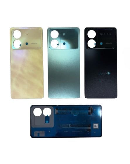 Back Panel Glass for Xiaomi Redmi Note 13R Arctic White