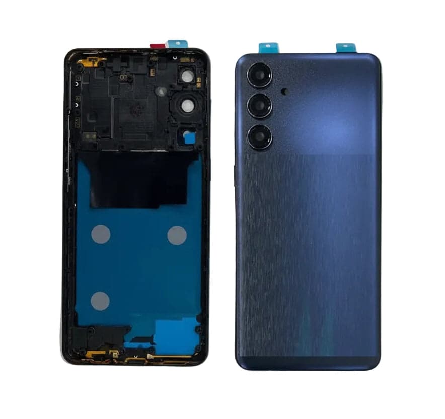 Back Panel With Middle Ring for Samsung Galaxy M55 /F55 5g Blue