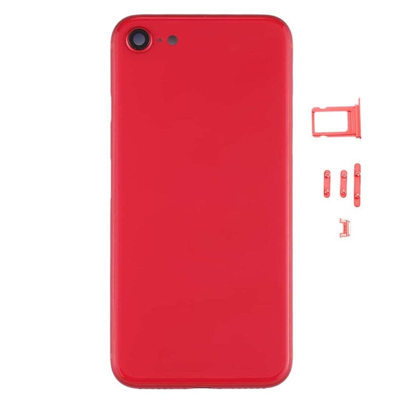 Back Panel Housing for Apple iPhone SE 2020 Red