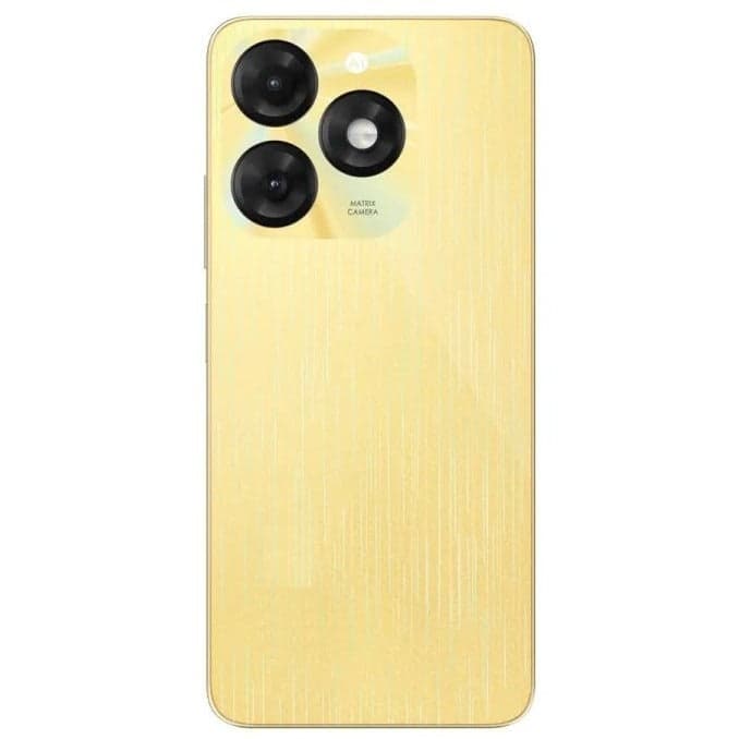 Back Panel housing for Itel A70  Yellow