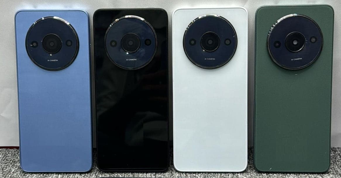 Back Panel housing for Mi A3 White