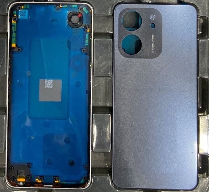Back Panel with Camera Glass for Oppo A5x 5G Blue