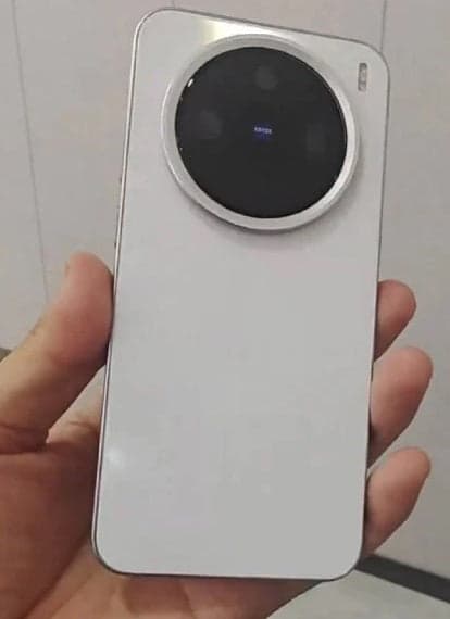 Back Panel with Camera Glass for Vivo X200 Pro White