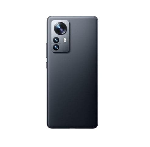 Back Panel with Camera Glass for Xiaomi 12 Pro Black