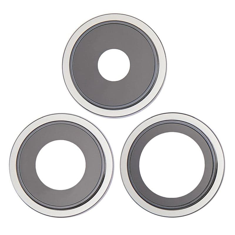 Camera Glass with Frame for Apple iPhone 14 Pro Silver