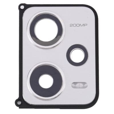 Camera Glass with frame for Redmi Note 12 pro Plus White (200 MP)