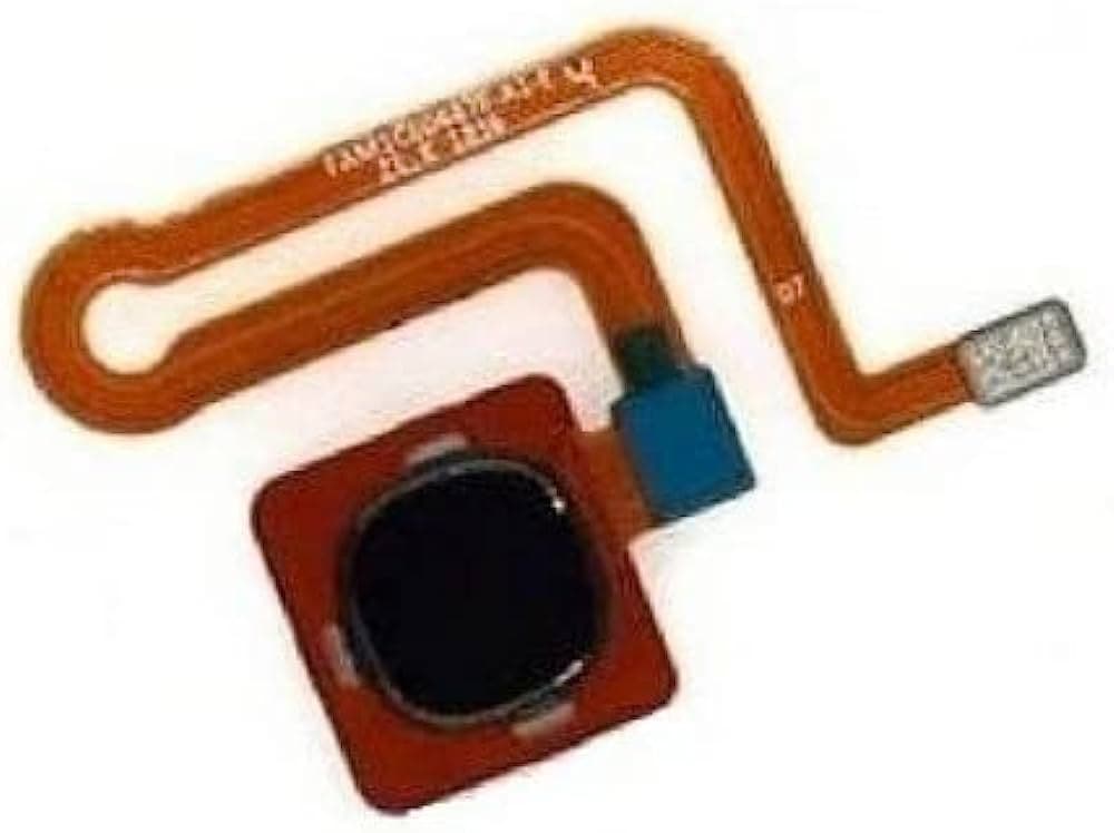 Fingerprint Sensor Flex for Vivo Y12 Black