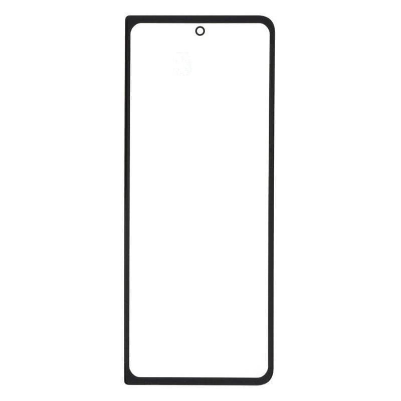 Front Glass Touch Glass for Samsung Galaxy Fold 3  Black