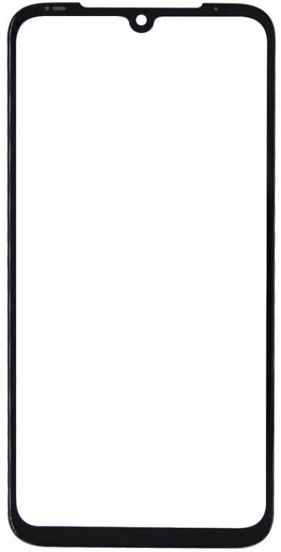 Front Glass Touch Screen for Moto G8 Plus Black