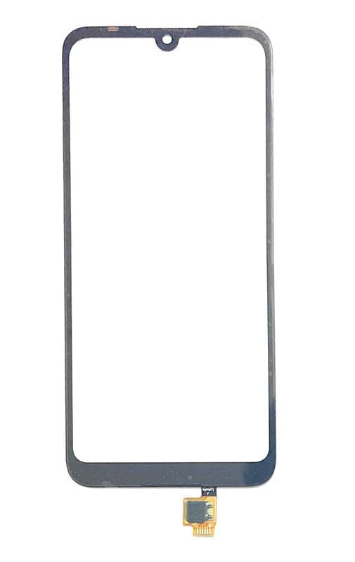 Touch Screen Front Glass for Motorola Moto E6 Plus Black