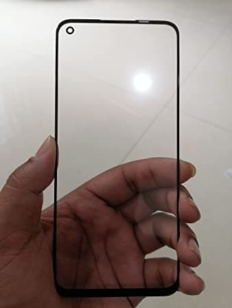 Touch Screen Front Glass for Realme 8i Black