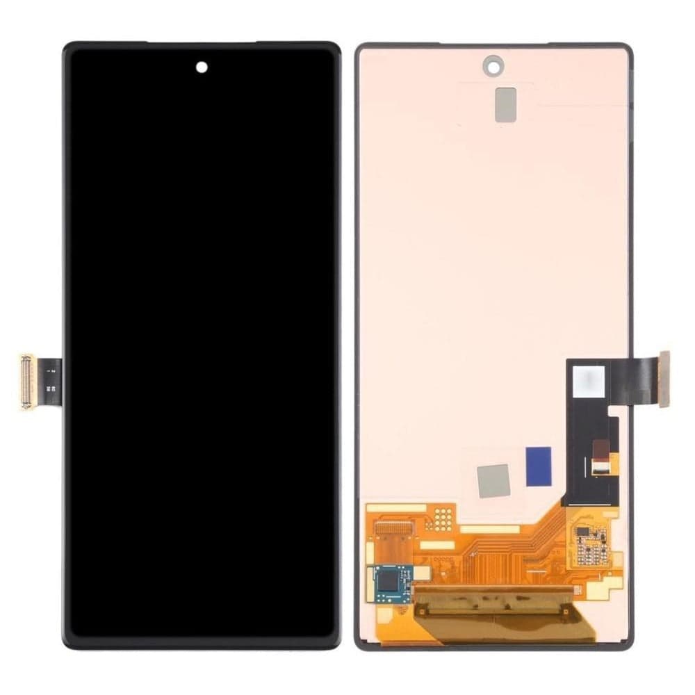 LCD Display Combo Folder for Google Pixel 6 OLED With frame Black