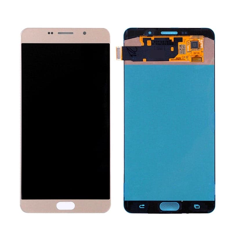 Lcd Display Combo Folder for Samsung Galaxy A9 2016 Gold