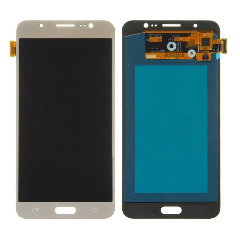 Lcd Display Combo Folder for Samsung Galaxy J7 2016 Gold