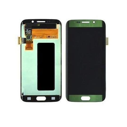 Lcd Display Combo Folder for Samsung Galaxy S6 Edge Green