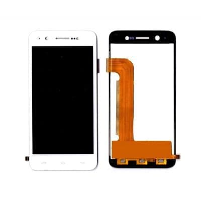 Lcd Display Folder Combo for KARBONN S310 white