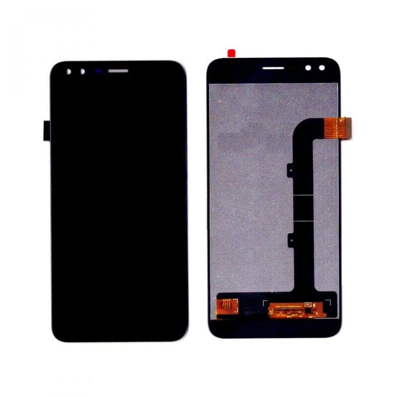 LCD Display Folder Combo for Lava Z70 Glass Black