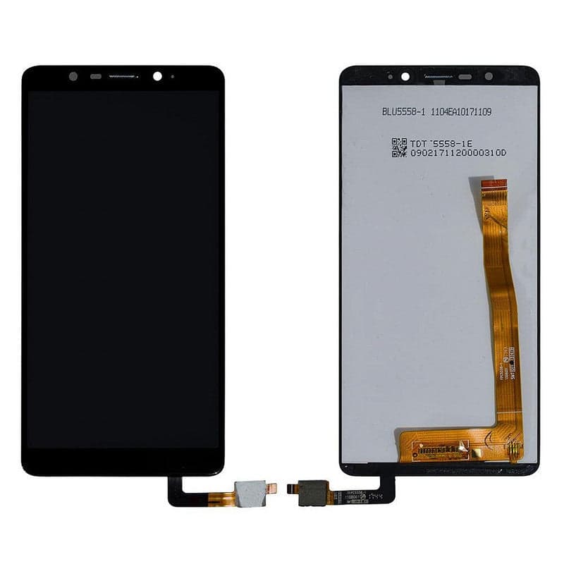 Lcd Display Folder Combo for MICROMAX HS1 Black