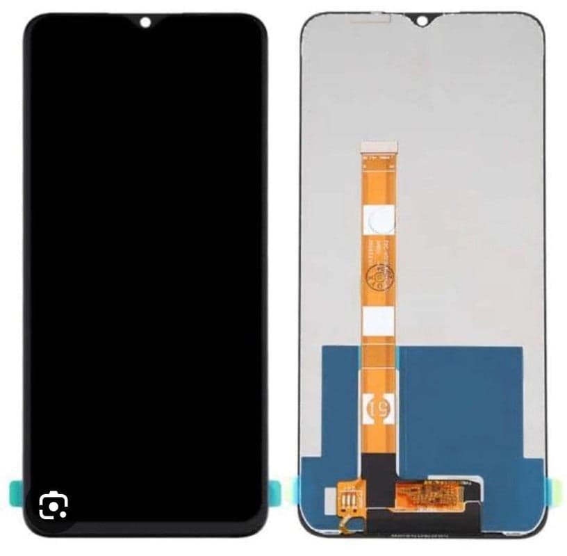 Lcd Display Combo Folder for Realme C11 Black