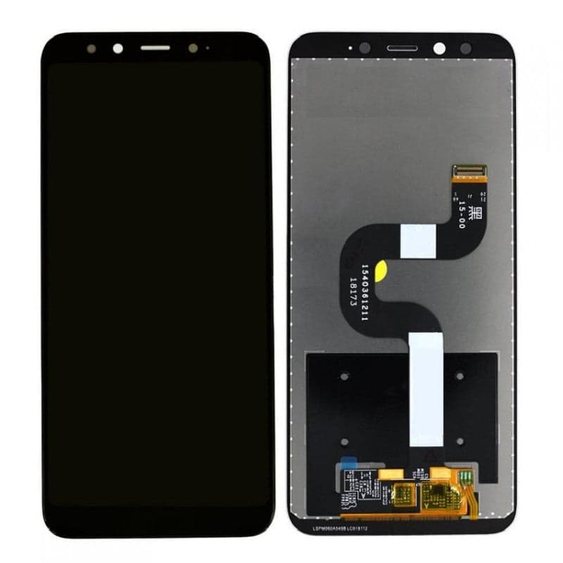 LCD Display Folder Combo for Xiaomi Mi A2 (Glass)  Black