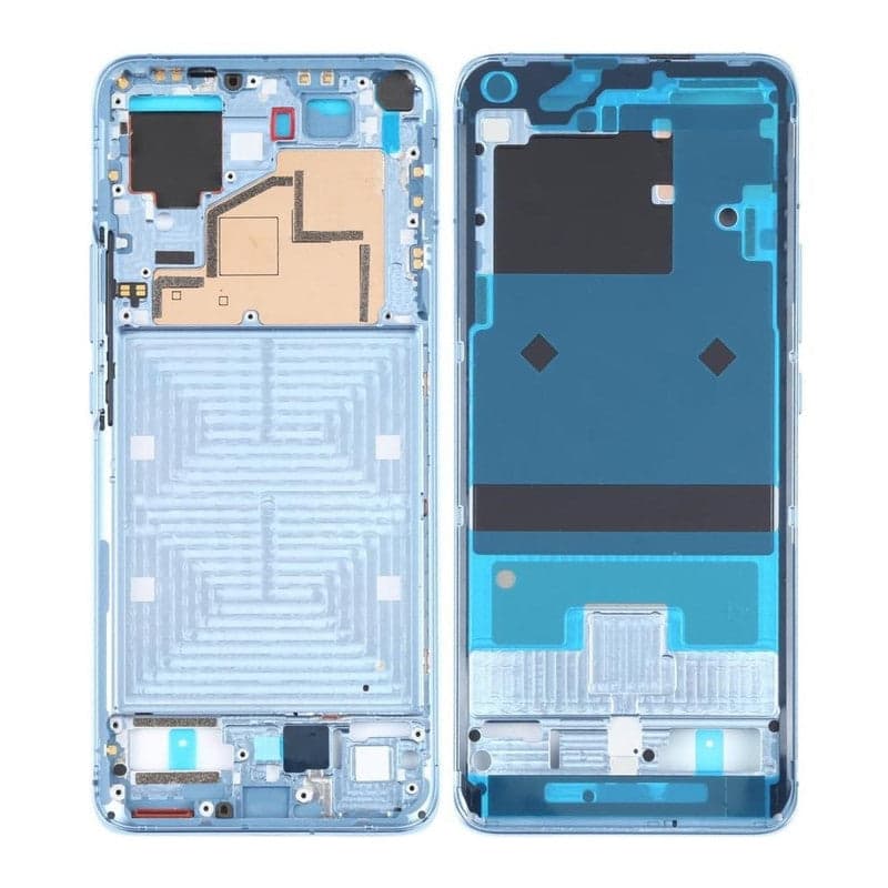 Lcd Display Middle Frame for Xiaomi Mi 11 Blue