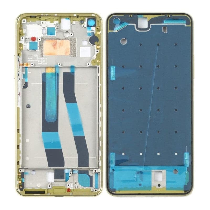 Lcd Display Middle Frame for Xiaomi Mi 11 Lite Yellow