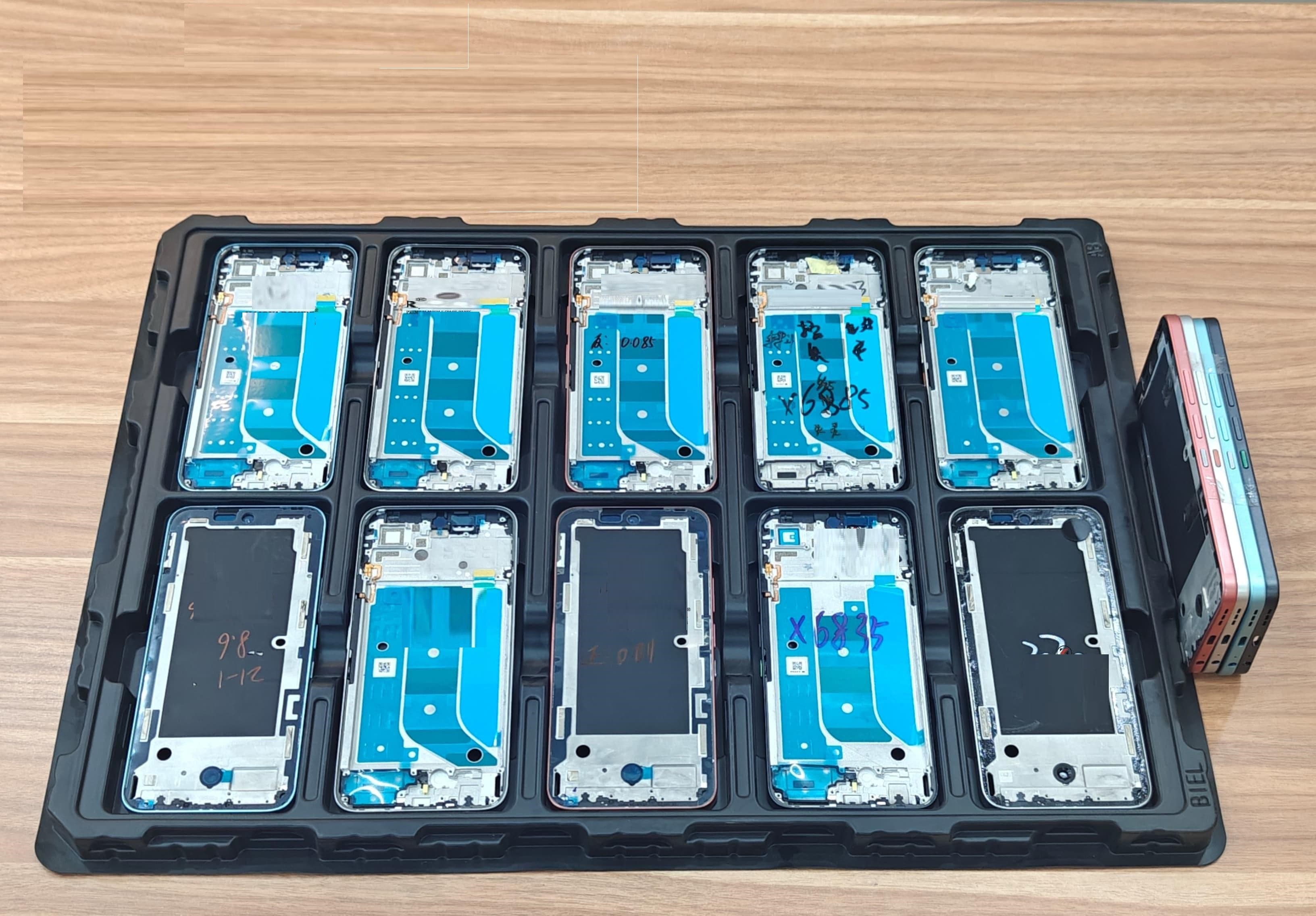 Lcd Frame Middle Chassis for Infinix Hot 60 Pro X6885 Rose Gold