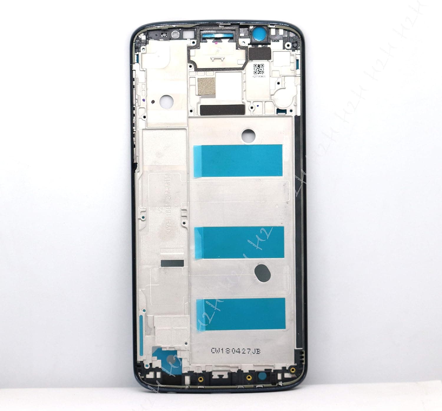 Lcd Frame Middle Chassis for Motorola Moto G6 Plus Black