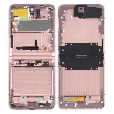 LCD Frame Middle Chassis for Samsung Galaxy Z Flip Grey
