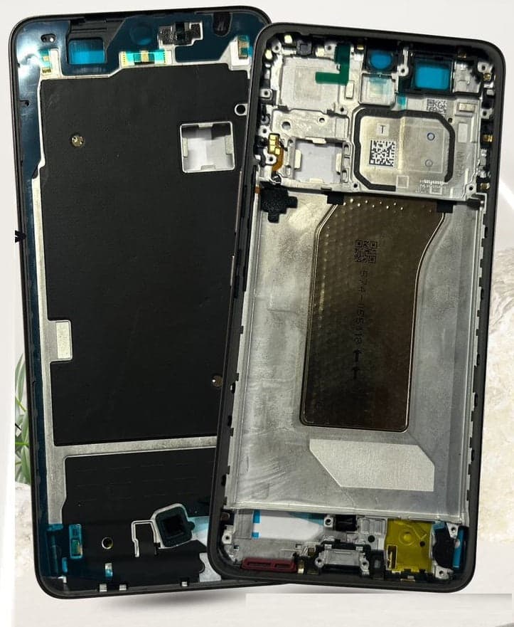 Lcd Frame Middle Chassis for Vivo V60 Black