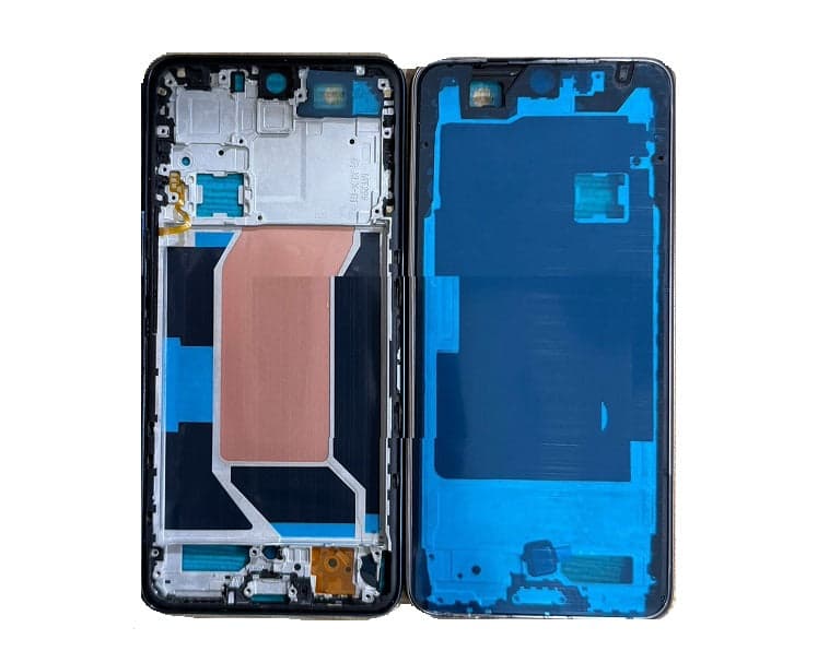 Lcd Frame Middle Chassis for Vivo V60e Black