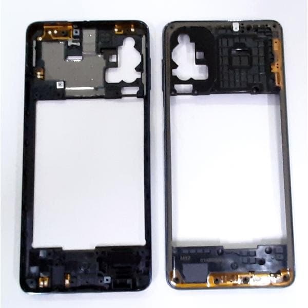 Middle Ring Outer Frame for Samsung Galaxy M51 Black