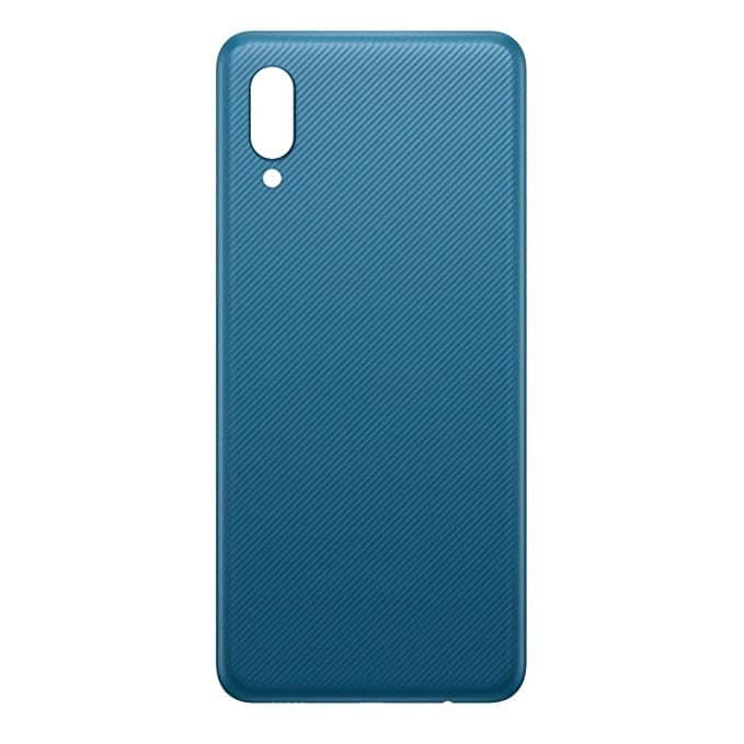 Mozomart Back Panel for Samsung Galaxy A02 Blue