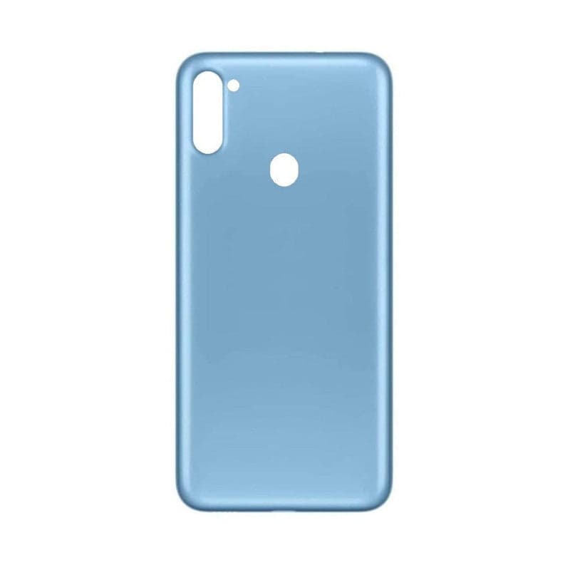Mozomart Back Panel for Samsung Galaxy A11 Light Blue