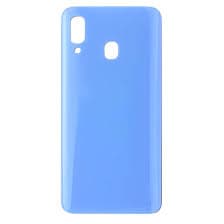 Mozomart Back Panel for Samsung Galaxy A40 Light Blue