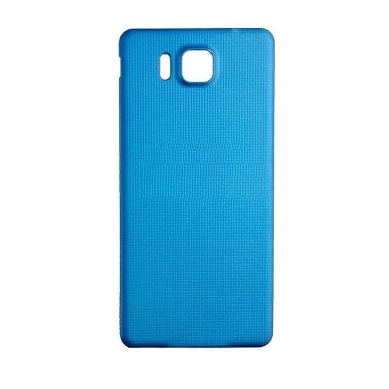 Mozomart Back Panel for Samsung Galaxy Alpha  Blue