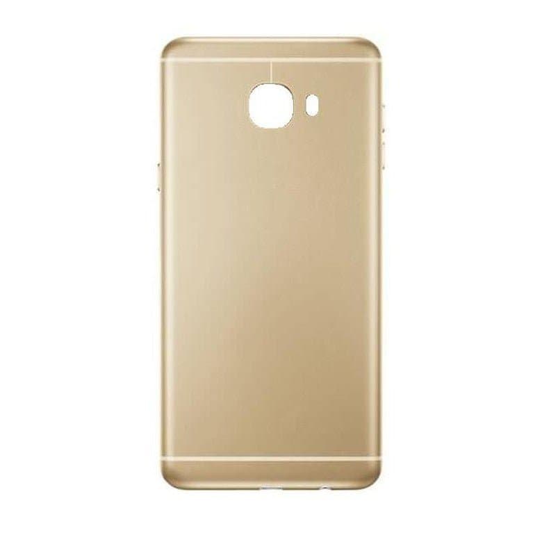 Mozomart Back Panel for Samsung Galaxy C7 Gold