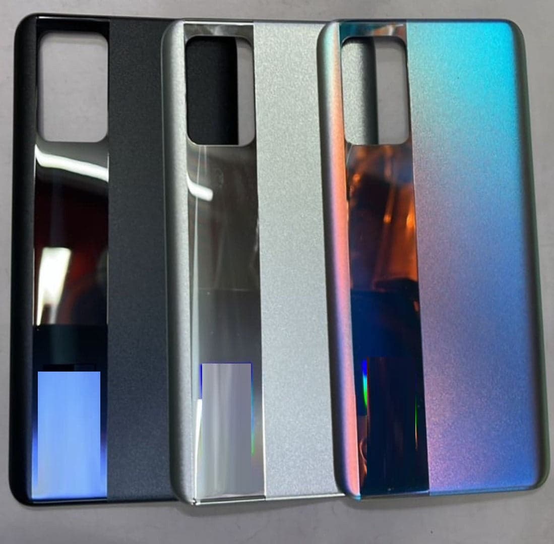 Back Panel for Realme X7 Max 5G Blue