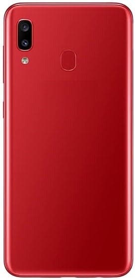 Back Panel Cover for Samsung Galaxy A20 Red