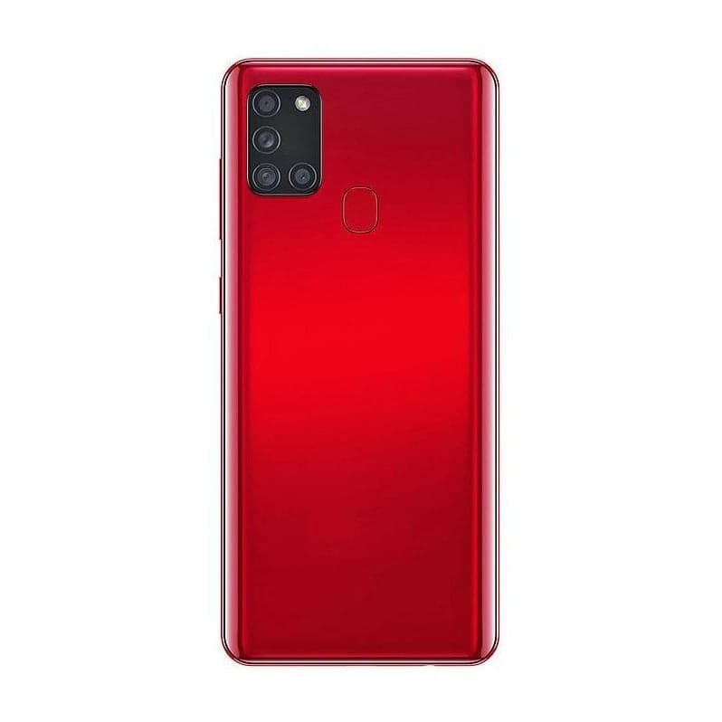Back Panel Cover For Samsung Galaxy A21s Red