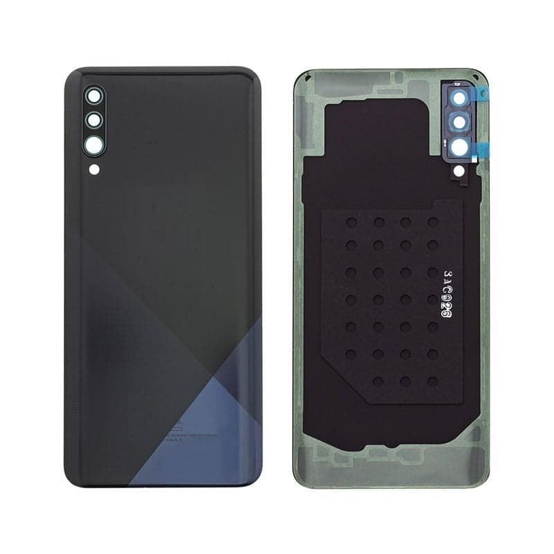 Back Panel With Lens for Samsung Galaxy A30S Black
