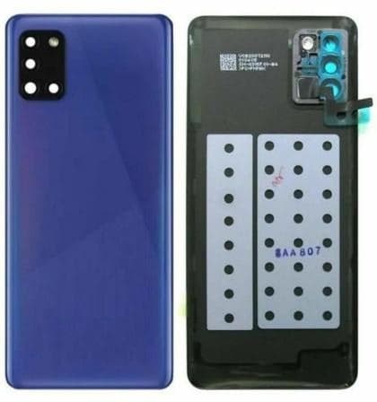 Back Panel With Lens for Samsung Galaxy A31 Blue