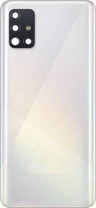 Back Panel With Middle Ring housing Body Samsung Galaxy A51  White
