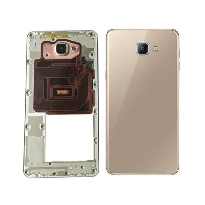 Mozomart Back Panel Housing Body for Samsung Galaxy A9 Pro Gold