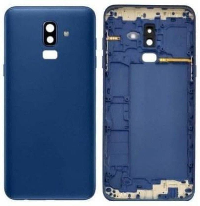Mozomart Back Panel Housing Body for Samsung Galaxy J8 Blue
