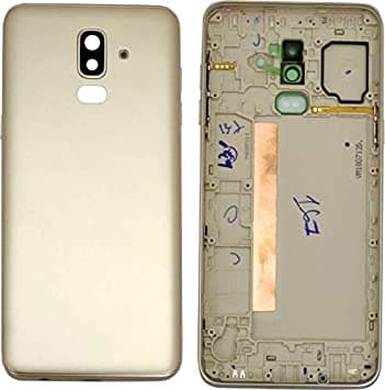 Mozomart Back Panel Housing Body for Samsung Galaxy J8 Gold